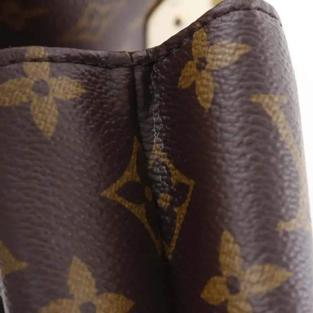 LOUIS VUITTON Authentic Brown Monogram Canvas Shoulder Bag